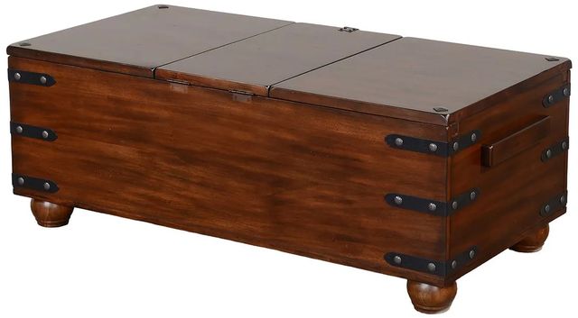 Sunny Designs™ Santa Fe Dark Chocolate Trunk Coffee Table-2
