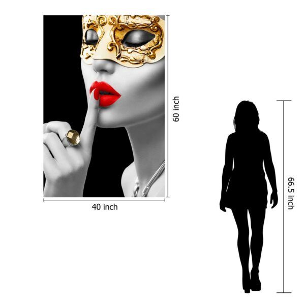 Classy Art Style 14 Tempered Glass plus Foil Wall Art-3