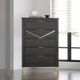 New Classic® Home Furnishings Symmetry Charcoal Chest-2