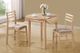 Coaster® Bucknell 3-Piece Natural/Tan Dining Set with Drop Leaf-1