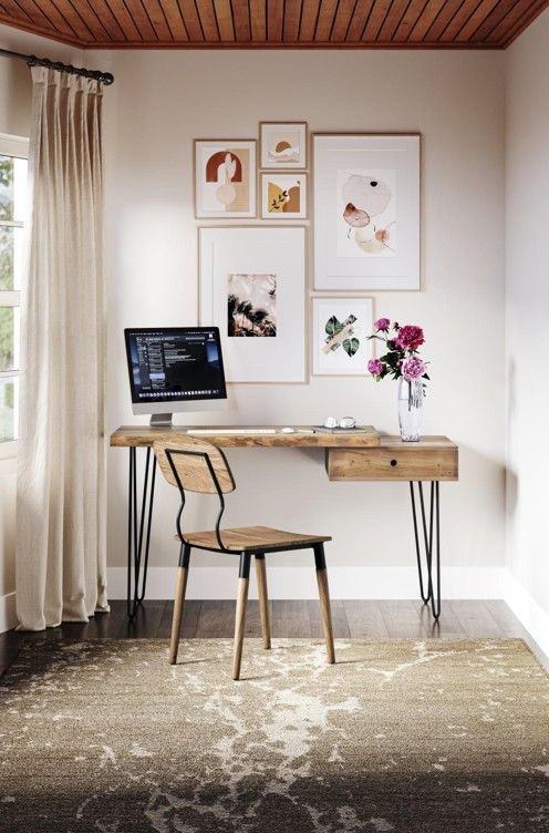 Jofran Inc. Nature's Edge Natural Desk-1