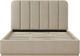 TOV Furniture Parker Tan Chenille King Panel Bed-5