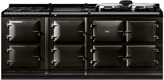 AGA™ Classic R7 210 83" Pewter Pro Style Dual Fuel Range-0