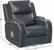 Steve Silver Co. Luna Charcoal Power Recliner-3
