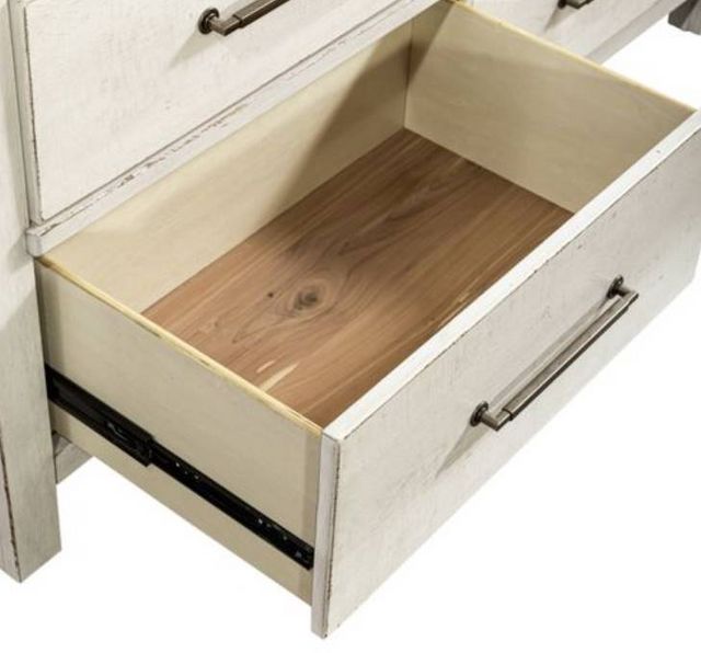 Liberty Furniture Modern Farmhouse Flea Market White Chesser-5