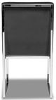 Mazin Furniture Amorra Black/Chrome Side Dining Chair-3