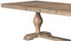 John Thomas Furniture® Cosmopolitan Brown Dining Table with Honey Grandeur Base in Honey-1