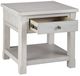 Signature Design by Ashley® Robbinsdale Antique White Square End Table-2