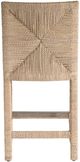 Universal Explore Home™ Oasis Coastal Living Home Abaca Beige Counter Chair-4