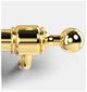 Ilve® Nostalgie/Majestic 36" Brass Refrigerators Handle  -1