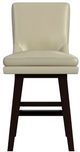 Elements International Villanova Beige/Brown Counter Stool-1