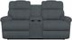 La-Z-Boy® Pinnacle Denim Manual Wall Reclining Loveseat with Console-1