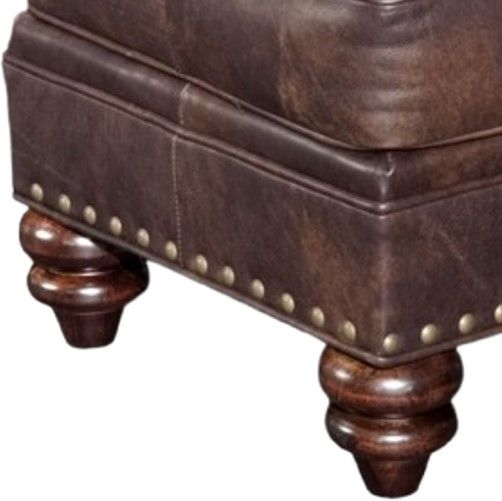 Bradington-Young Carrado Cognac Ottoman-2