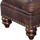 Bradington-Young Carrado Cognac Ottoman-2