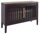International Furniture Direct Autumn Merlot Red Console-0