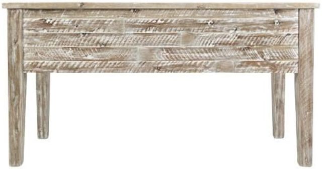 Jofran Inc. Artisan's Craft Washed Gray Desk-3