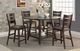 Winners Only® Parkside Espresso 60" Round Table with Drop Leaves-0