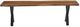 Porter International Designs Manzanita Y-Base Harvest Bench-1