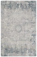 Gray Blue Medallion
