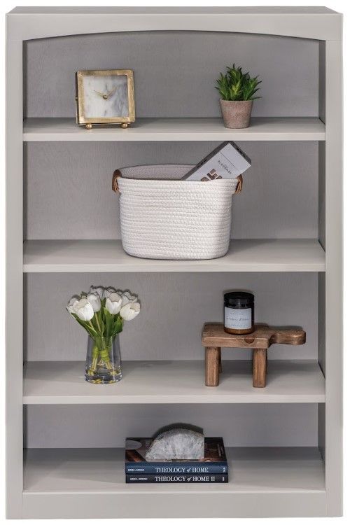 Archbold Furniture Customizable Pine 30" x 48" Bookcase-1