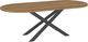Amisco Customizable Ascencio 84" Racetrack Dining Table with 1" Birch Veneer Top-0
