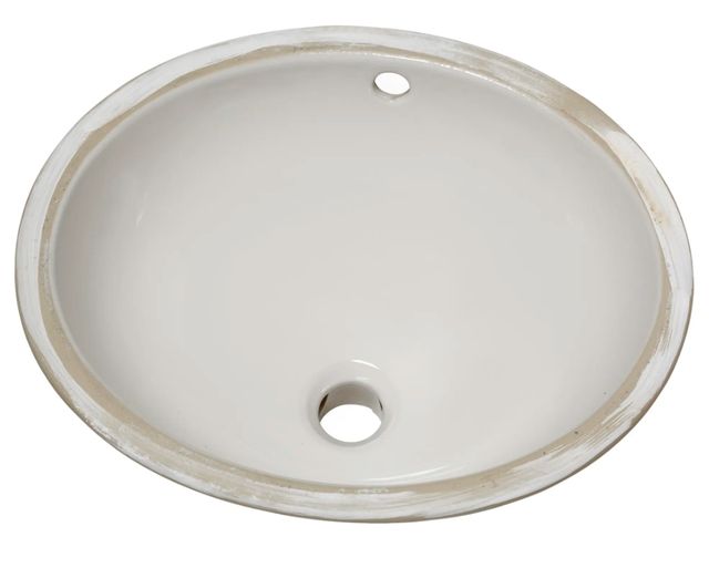 American Standard Ovalyn White Small Under Counter Sink-0