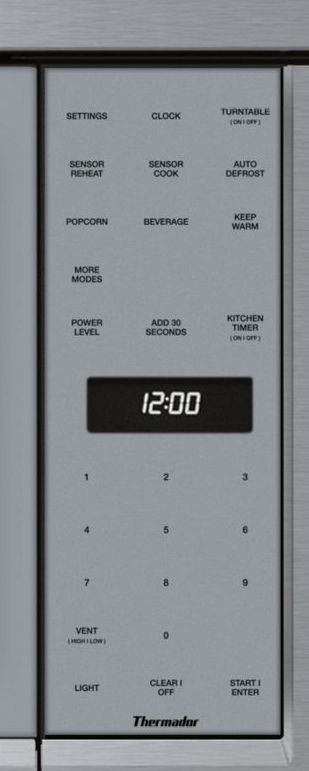 Thermador® Professional Series 2.1 Cu. Ft. Stainless Steel Over The Range Microwave-2