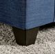 Furniture of America® Bayswater 2-Piece Navy L-Shape Sectional-4