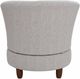 Best® Home Furnishings Palmona Dark Walnut/Linen Swivel Barrel Chair-3