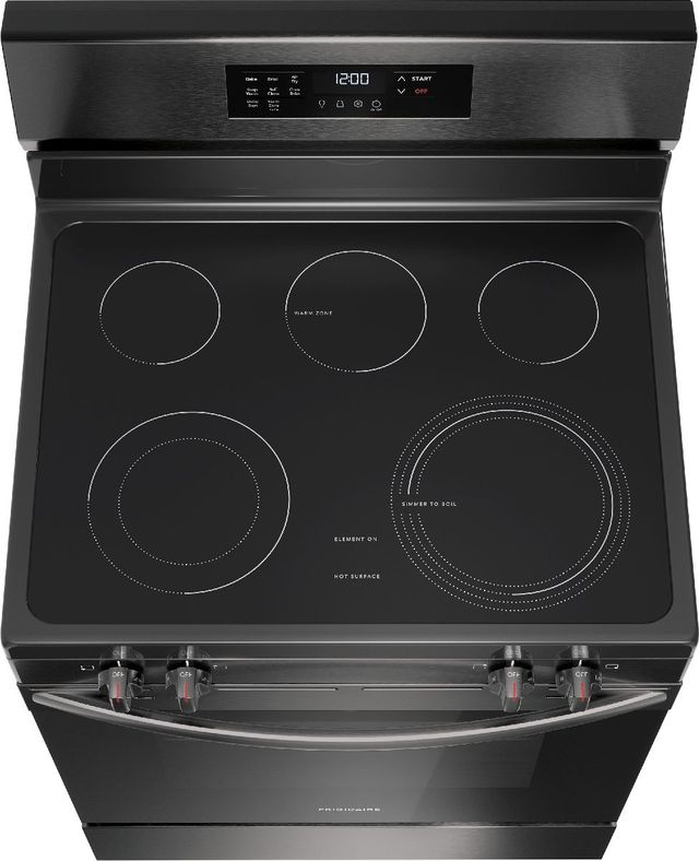 Frigidaire® 30" Black Stainless Steel Freestanding Electric Range-2