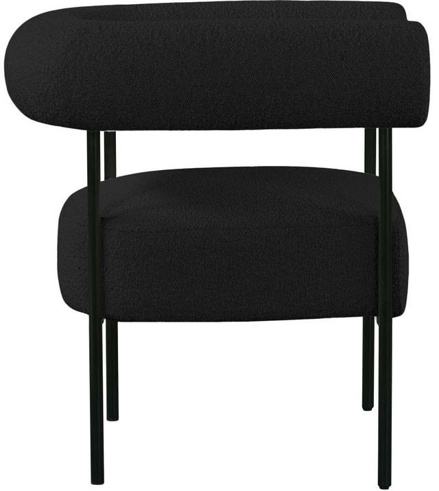Meridian Furniture Blake Black Boucle Accent Chair-2