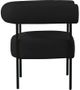 Meridian Furniture Blake Black Boucle Accent Chair-2