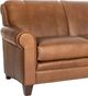 Smith Brothers Customizable 269 Leather Loveseat-1