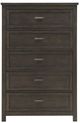 Mazin Furniture Hebron Dark Cherry Chest -1