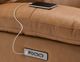 Steve Silver Co. Gatlin 6-Piece Butterscotch Leather L-Shape Dual-Power Zero-Gravity Reclining Sectional-5
