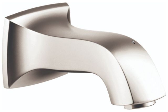 Hansgrohe Metris C Polished Nickel Tub Spout-0