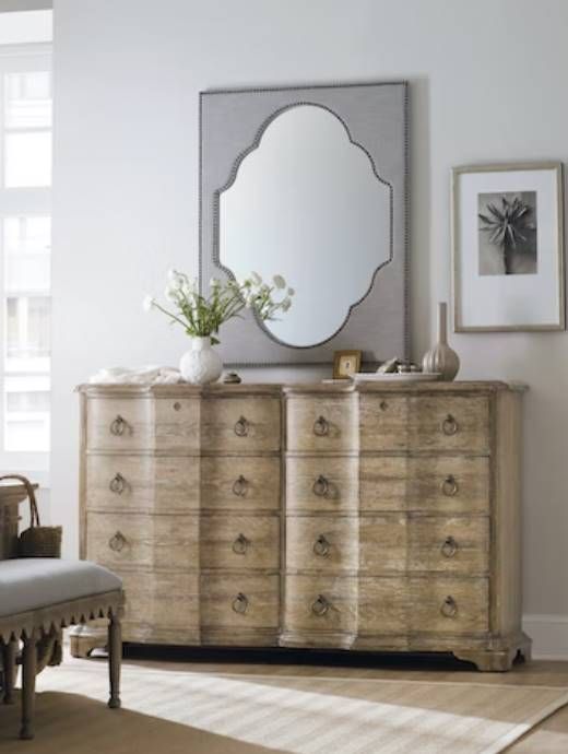 Hooker® Furniture Boheme Adante Antique Milk Paint Dresser-1