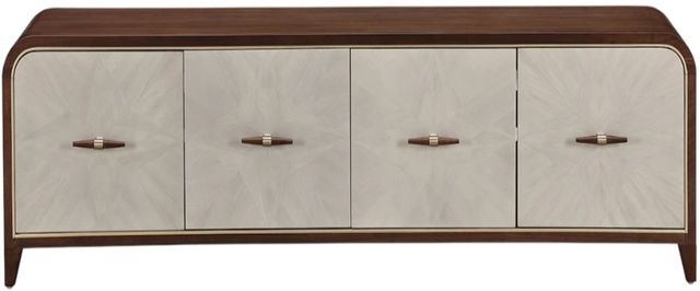 Michael Amini® Houston Walnut Media Console-1