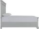Elements International Calloway Grey King Panel Bed-2