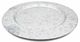 A & B Home Gray Galvanized Plate-1