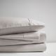 Olliix by Madison Park 525 Thread Count Gray Queen Cotton Rich Sheet Set-3