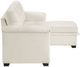 Homelegance® Elara 2-Piece Beige Reversible Sectional with Pull-out Bed-4