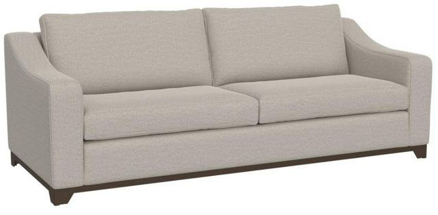 International Furniture Direct Natural Parota Ivory Sofa-0