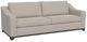 International Furniture Direct Natural Parota Ivory Sofa-0