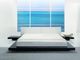 VIG Furniture Modrest Spencer Wenge/White Modern Leatherette Bed-1
