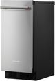 KitchenAid® 15” 25 lb. PrintShield™ Stainless Steel Ice Maker-1