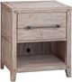 American Woodcrafters 2810 Aurora 5-Piece Whitewash Queen Storage Bedroom Set-4