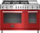 Bertazzoni Professional Series 48" Red Pro Style Gas Range-0