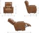 La-Z-Boy® Maddox Chestnut Manual Wall Recliner-2
