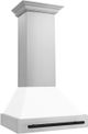 ZLINE Autograph Edition 30" White Matte Wall Mounted Range Hood-2